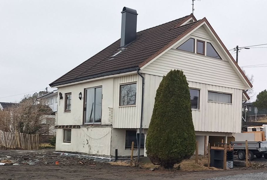 Totalrenovering av 1970-talls bolig